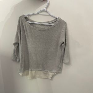 Silence + noise fancy long sleeve